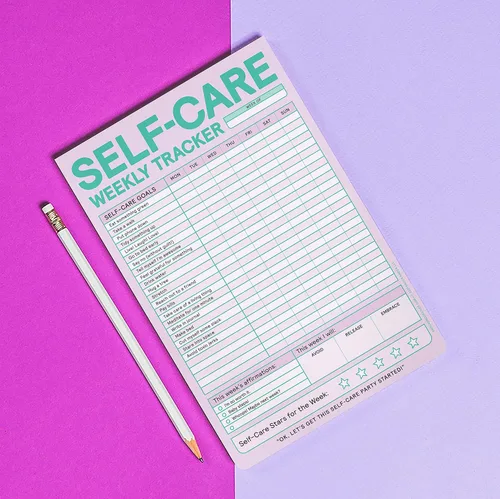 Miniatura 6 de Knock Knock Self-Care Weekly Tracker Pad, Step-by-Step Self-Care Checklist Note Pad (Pastel Version), 6 x 9-inches Encuadernación desconocida