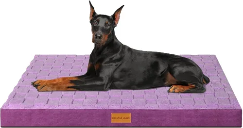 Miniatura 17 de Patas Lague Cama Ortopédica para Perros de Tamaño Grande 36''X24'', Impermeable Suave Cómoda de Espuma Egg Crate Camas Grandes para Mascotas