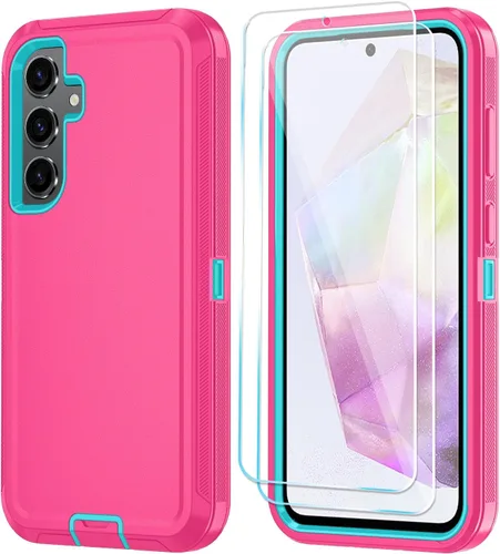 Miniatura 31 de ONOLA Funda compatible con Samsung Galaxy S24 Ultra con protector de pantalla HD, resistente a los golpes y a las caídas, funda de 3 capas