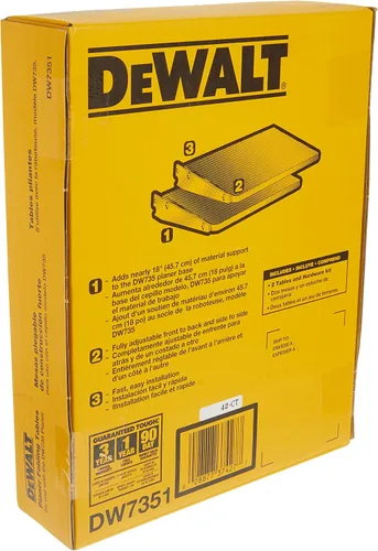 Miniatura 7 de DEWALT Accesorio de mesa plegable para cepilladora DW735 (DW7351)