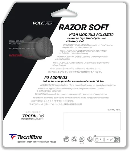 Miniatura 2 de Tecnifibre Juego de cuerdas de tenis Razor Soft