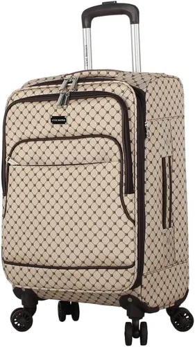 Miniatura 60 de Steve Madden Equipaje de diseñador, Chalet Gris Claro, Juego de maleta giratoria ligera expandible de 3 piezas - Juego de viaje