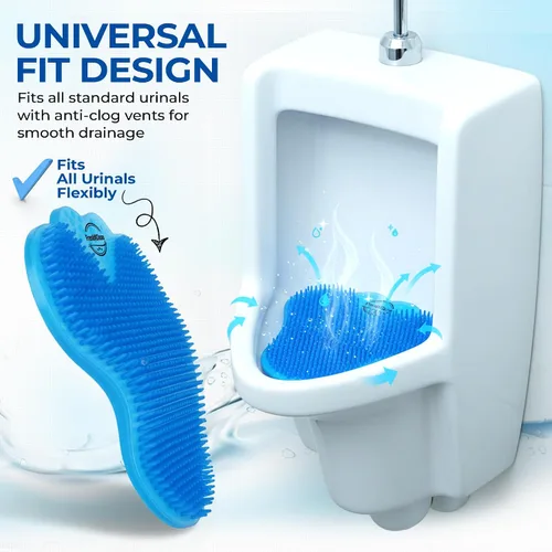 Miniatura 4 de Desodorizador de pantalla urinaria (paquete de 12) – Pasteles antisalpicaduras con protección contra olores – Desodorizadores de larga duración