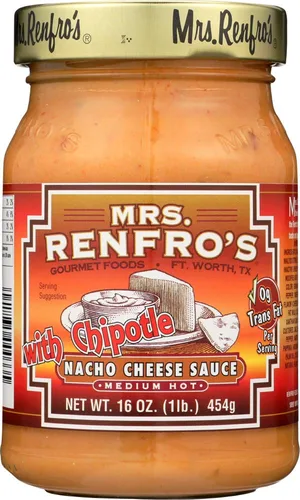 Miniatura 7 de Mrs. Renfro's Salsa de queso nacho con chipotle, 16 oz (paquete de 2)