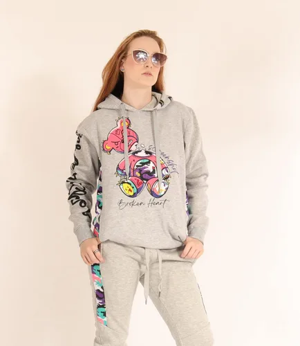 Miniatura 9 de SCREENSHOT Sudadera urbana de forro polar para hombre, diseño de dibujos animados de animación, parche bordado de gel