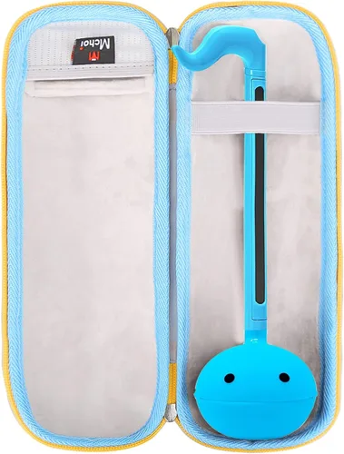 Miniatura 11 de Mchoi Estuche Rígido Adecuado para Otamatone, Instrumento Musical Electrónico Japonés, Sintetizador Portátil de Caracteres por Cube/Maywa Denki