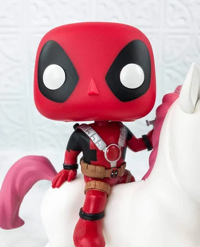Miniatura 4 de Marvel Funko POP! Rides Deadpool on Unicorn - Figura de vinilo exclusiva #36