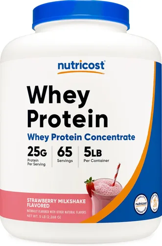 Miniatura 15 de Nutricost - Concentrado de proteína de suero (Chocolate) 2 libras - Sin gluten y sin OMG