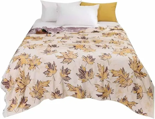 Miniatura 10 de SANACYNA - Manta de muselina de gasa de 6 capas 100% algodón, manta de girasol tamaño Queen 90 x 90 pulgadas, manta ligera suave y transpirable