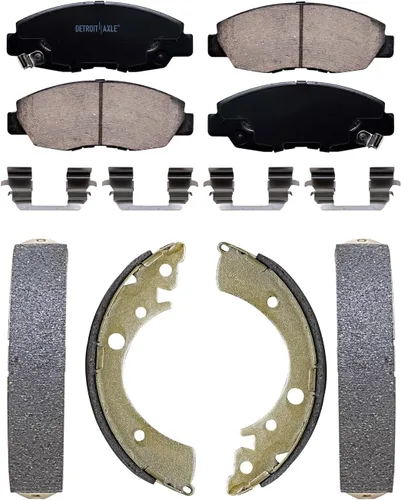Miniatura 122 de Detroit Axle - Pastillas de freno traseras para Kia Sportage 2017-2022, Hyundai Tucson 2016-2021, pastillas de freno de cerámica 2018 2019 2020