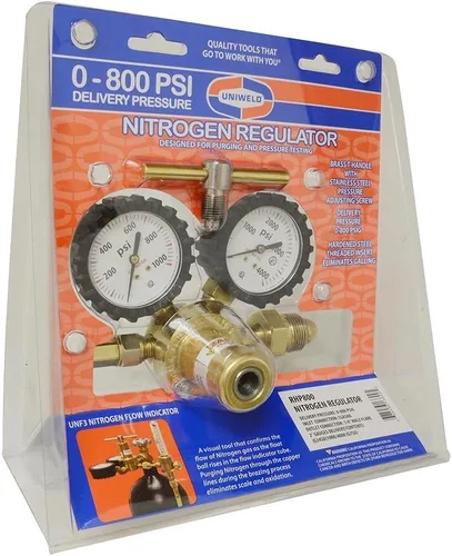 Miniatura 4 de Uniweld Regulador de nitrógeno RHP800 con presión de entrega de 0-800 psi, 2