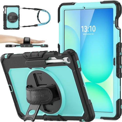 Miniatura 10 de SEYMAC stock Funda para Samsung Galaxy Tab S10 Lite / S10 FE / S9 FE 5G / S9 Funda para Tableta 10.9''/ 11'' Protectora con Protector de Pantalla