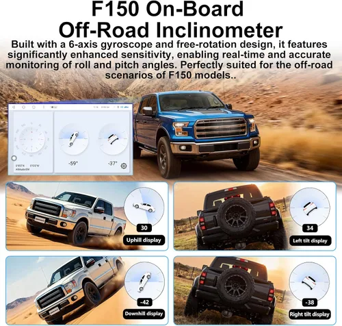 Miniatura 8 de Radio de coche de 10.1 pulgadas para Ford F150 2013 2014, Android 13 estéreo con CarPlay inalámbrico y Android Auto, DSP, BT, WiFi, SWC, MirrorLink