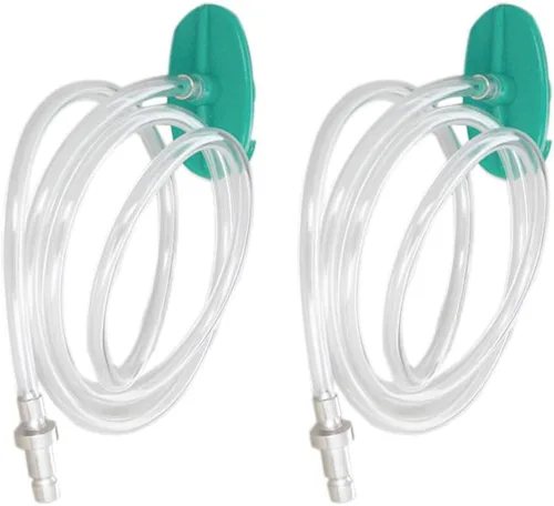Auniwaig Tubo de aire pegamento dispensador adhesivo 50cc jeringas conector adaptador para industrial 2pcs