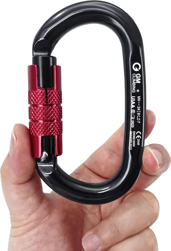 Miniatura 9 de GM CLIMBING Polea micro 30kN CE UIAA de la mejilla del oscilación certificada