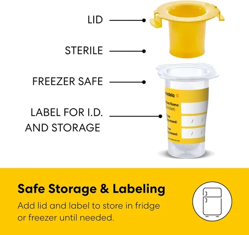 Miniatura 9 de Medela Kit de recolección y alimentación de calostro, incluye colectores de calostro y jeringas de alimentación oral, recoge, almacena y alimenta
