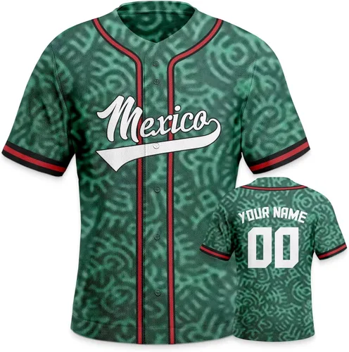 Miniatura 31 de Custom 2026 World Baseball Jersey Sports Shirt for Fans Men Youth Women Gifts Personalize Your Name Number S-6XL España