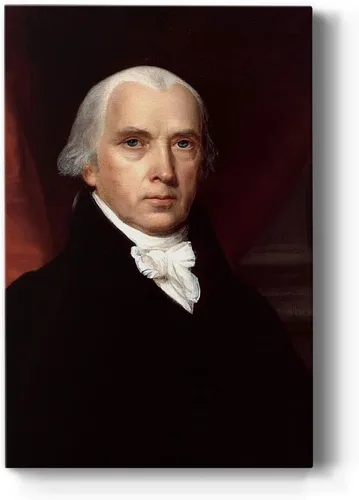Miniatura 10 de Renditions Gallery George Washington - Arte de pared de retrato presidental, decoración en lienzo de alta calidad con envoltura de galería, listo