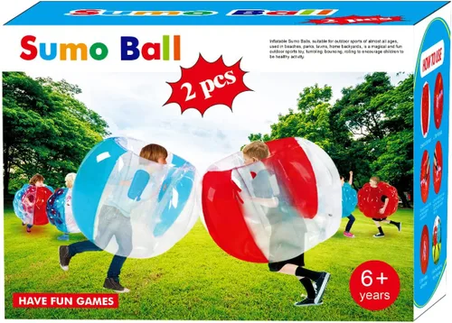 Miniatura 11 de ZHUYNXIR 2 pelotas Sumo para niños, pelotas de rebote para niños, pelotas Sumo para niños, pelota de juego de césped para niños