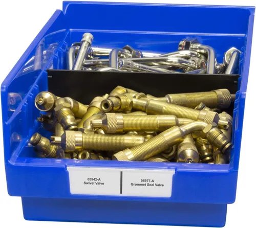 Miniatura 5 de Akro-Mils 40130 Separadores de ancho de plástico para contenedores de estantes de 4 pulgadas de alto modelos 30130, 30138 y 30164, insertos