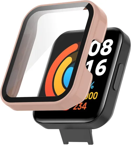 Miniatura 9 de [Paquete de 6] Funda Senter con protector de pantalla de vidrio templado integrado para reloj inteligente Redmi Watch 2 Lite, funda rígida