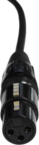 Miniatura 2 de Audio 2000s E02103P2 XLR macho a hembra cable de micrófono de 3 pies (paquete de 2)