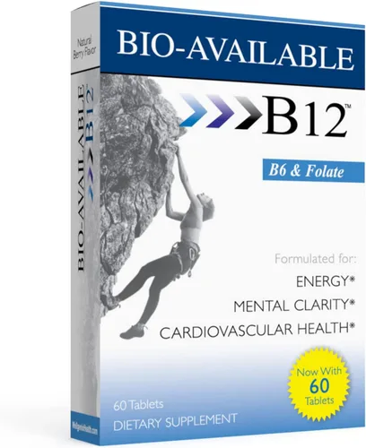 Wellgenix Bio Available Multivitaminas diarias (60 unidades) – Fórmula de apoyo para el enfoque con vitaminas metil B12, B6, folato y biotina –