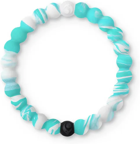 Lokai Pulseras hawaianas de cuentas de silicona para mujeres y hombres, la colección Surf Ohana Beach Jewelry Pulsera de cuentas de moda con