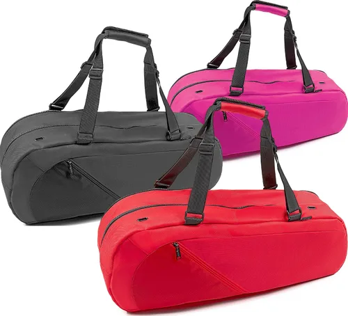 Miniatura 8 de Athletico Bolsa de Tenis y Raquetbol - Bolsas de Tenis para Mujeres y Hombres para Sostener Raqueta de Tenis, Raqueta de Raquetbol, Paletas