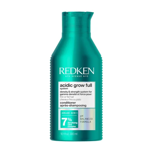 Miniatura 10 de Redken Acidic Grow Full System - Acondicionador ligero para cabello de aspecto más grueso y cuero cabelludo hidratado, con ácido azelaico