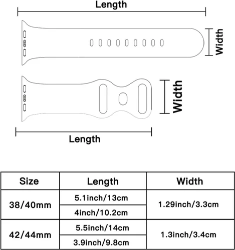 Miniatura 7 de Christmas Watch Bands Compatible with iWatch 38mm 42mm 40mm 44mm, for iWatch Series 1/2/3/4/5/6/7/SE for Christmas Gifts Women Men