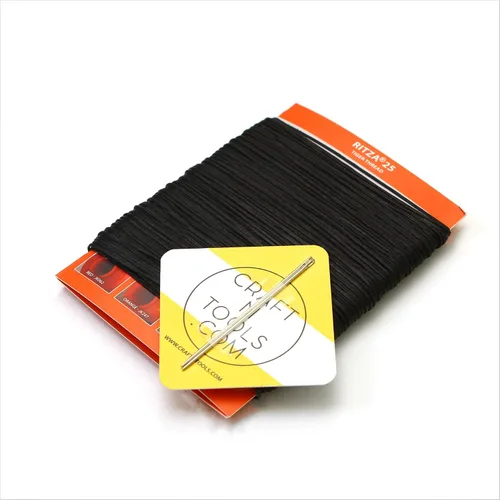 Miniatura 17 de Amber Glow RITZA 25 Tiger Thread for Leather Craft Hilo de tigre encerado Poliéster de 0.047 in