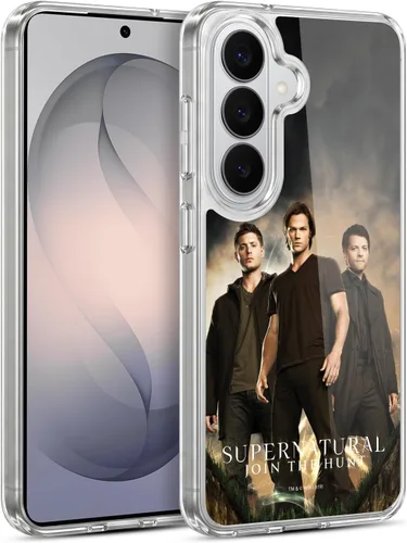 Miniatura 81 de Head Case Designs Supernatural Sam, Dean & Castiel Key Art - Funda de gel con licencia oficial [protección de grado militar] compatible con Google
