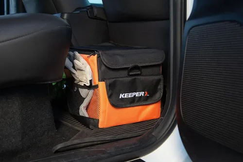 Miniatura 3 de KEEPER Organizador portátil para maletero, 19L, organizadores y almacenamiento de automóvil, parte inferior antideslizante, adecuado para SUV
