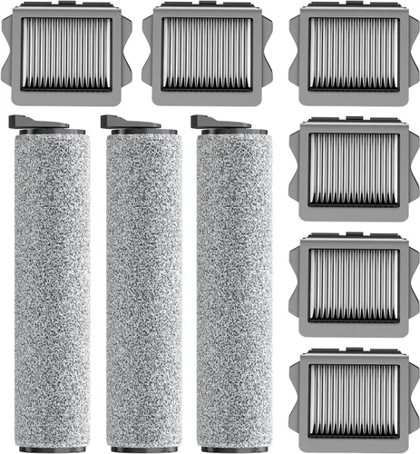 Miniatura 8 de Nukisa Piezas de trapeador de vacío compatibles con cepillo de rodillo Tineco, adecuado con ifloor 3 Series, Floor One S3 Series, Ifloor 5 Breeze