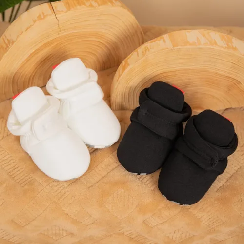 Miniatura 9 de Sawimlgy - Botines de algodón antideslizantes para recién nacido, con agarre, para cuna o para el invierno