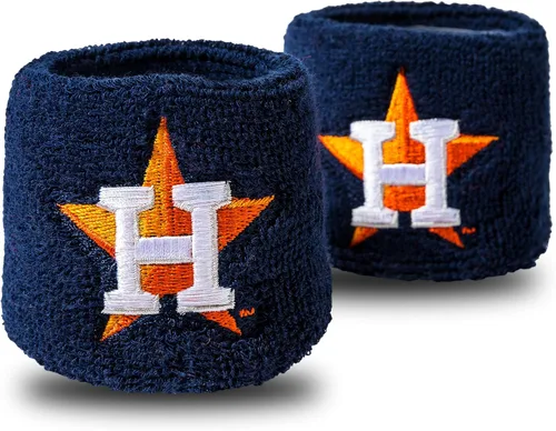 Miniatura 12 de Franklin Sports MLB - Pulseras de béisbol con licencia del equipo, pulseras de sudor con logotipo del equipo de la MLB, ideales para disfraces
