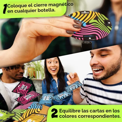 Miniatura 3 de Big Potato Cards vs Gravity: Juego de cartas de apilado y equilibrio definitivo Juego de mesa impermeable para diversión familiar, vacaciones