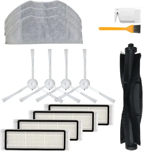 Miniatura 8 de Kit de accesorios de repuesto compatible con robot aspirador 360 S5 S7, 1 cepillo de rodillo principal, 4 cepillos laterales, 4 filtros HEPA SET2