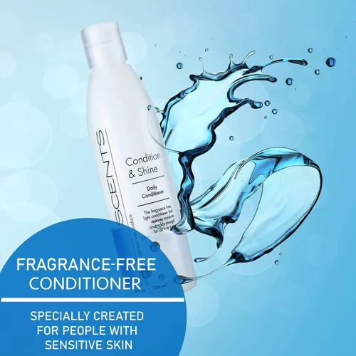 Miniatura 3 de Acondicionador desenredante – Acondicionador sin fragancia para cabello seco – Acondicionador hidratante para hombres y mujeres – Acondicionador