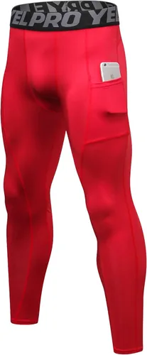 Miniatura 62 de SPVISE Pantalones de compresión para hombre, leggings para deportes, gimnasio, mallas atléticas frescas y secas, capa base para correr, fútbol