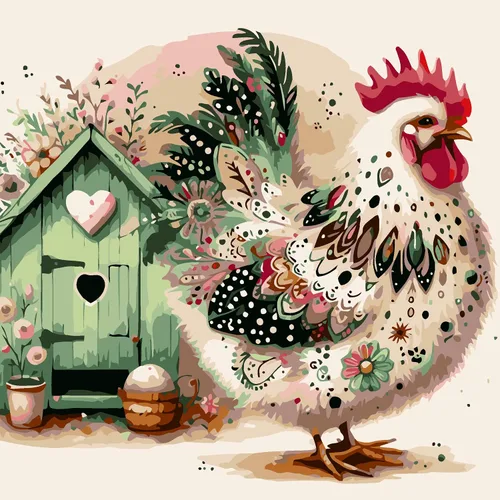 Miniatura 10 de Pintura de bolas de flores por números para adultos, kit de pintura por números para adultos, paquete de pintura por números para principiantes
