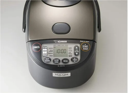 Miniatura 7 de Zojirushi NL-GAC10BM 5.5 tazas (sin cocinar) Umami Micom Arrocera y calentador (Negro Metálico)