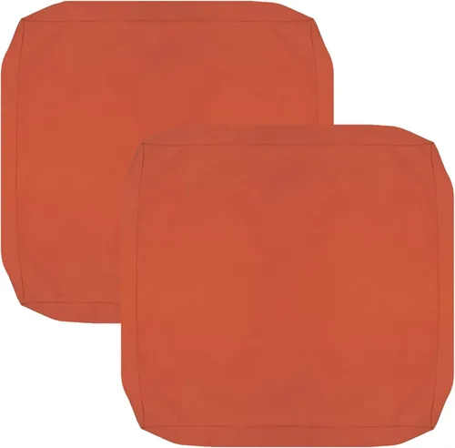 Miniatura 29 de FLYMEI Patio Cushion Covers 16x16x2.5 Waterproof Outdoor Cushion Cover Replacement 1Packs Outdoor Seat Cushion Slipcover for Rattan Chair Sofa, Beige