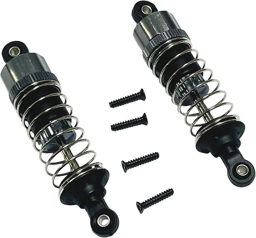 Miniatura 2 de Amortiguador de choques M16100A, piezas rellenas de aceite tapado de aluminio para 1:16 HBX 16889 16890 16890A 16889A 16889PRO HM161 RC camiones