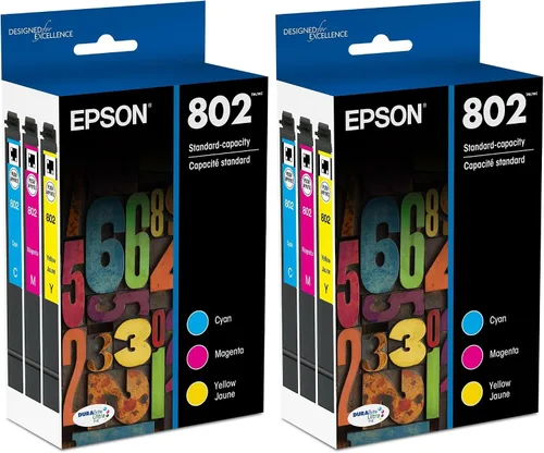 Miniatura 6 de Epson T802520 T802 DURABrite cartuchos de tinta de capacidad estándar, ultra