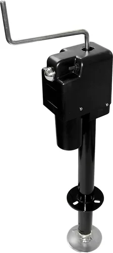 Miniatura 3 de South Bend Components Atlas Power Machines 3500 lb Rv Electric Tongue Jack con carcasa de plástico negro