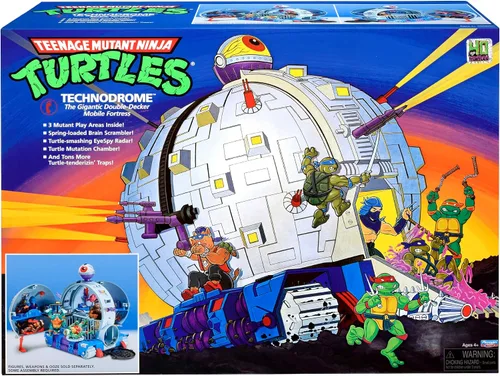 Miniatura 9 de Teenage Mutant Ninja Turtles TMNT Classic Technodrome Playset - Exclusivo de Amazon