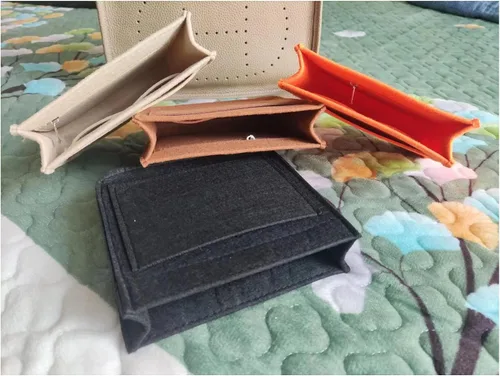 Miniatura 5 de Lckaey Organizador de fieltro-para Hermes Evelyne III tpm pm gm bolsa inserto mini 16 29 33 bolsa organizador Y003 naranja-M