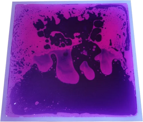 Miniatura 3 de Art3d Paquete de 1 baldosa de suelo elegante para habitación de los niños, baldosas de piso con revestimiento líquido, 11.8 x 11.8 pulgadas, morado